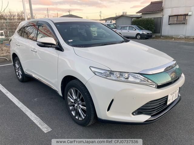 toyota harrier 2017 quick_quick_DBA-ZSU60W_ZSU60-0129541 image 1