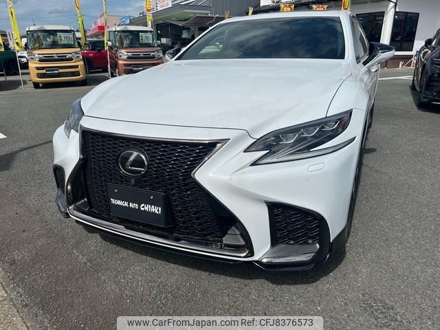 lexus ls 2018 -LEXUS--Lexus LS DBA-VXFA50--VXFA50-6000313---LEXUS--Lexus LS DBA-VXFA50--VXFA50-6000313- image 1