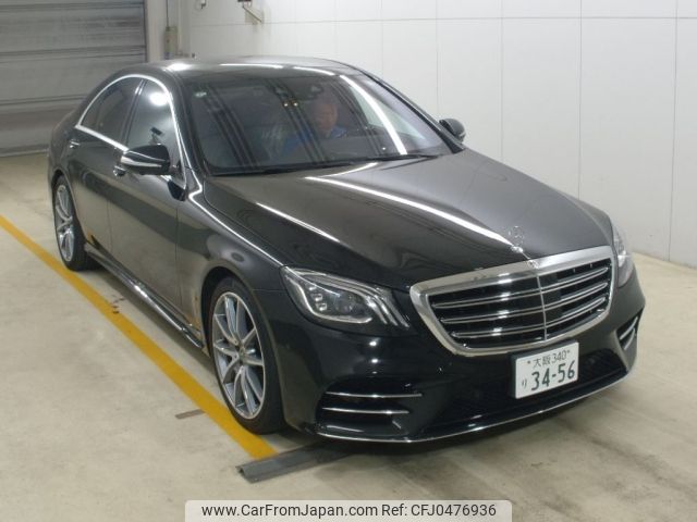 mercedes-benz s-class 2019 -MERCEDES-BENZ 【大阪 340ﾘ3456】--Benz S Class 222058-WDD2220581A466406---MERCEDES-BENZ 【大阪 340ﾘ3456】--Benz S Class 222058-WDD2220581A466406- image 1