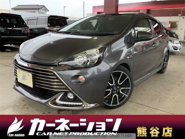 toyota aqua 2016 -TOYOTA--AQUA DAA-NHP10--NHP10-2553077---TOYOTA--AQUA DAA-NHP10--NHP10-2553077- image 1