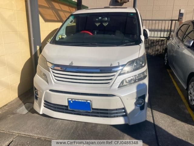 toyota vellfire 2012 -TOYOTA--Vellfire DBA-ANH20W--ANH20-8198023---TOYOTA--Vellfire DBA-ANH20W--ANH20-8198023- image 1