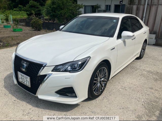 toyota crown 2016 -TOYOTA 【愛媛 330ｽ9371】--Crown AWS210--6111786---TOYOTA 【愛媛 330ｽ9371】--Crown AWS210--6111786- image 1