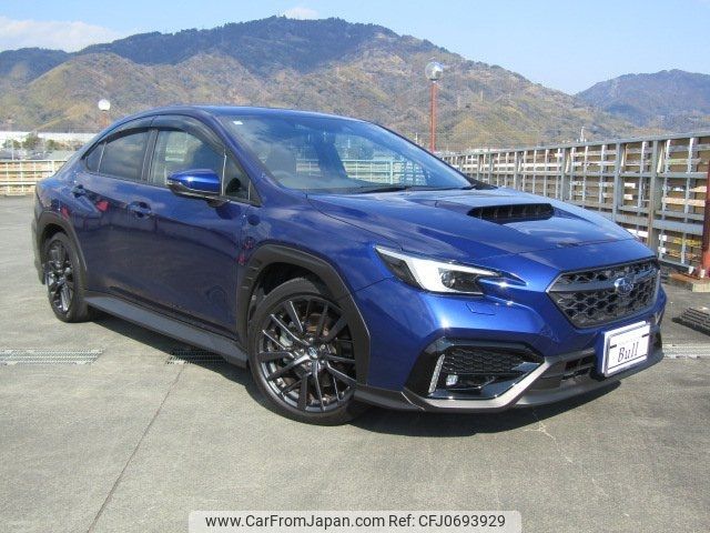 subaru wrx 2022 -SUBARU 【静岡 301ﾏ8253】--WRX VBH--002164---SUBARU 【静岡 301ﾏ8253】--WRX VBH--002164- image 1