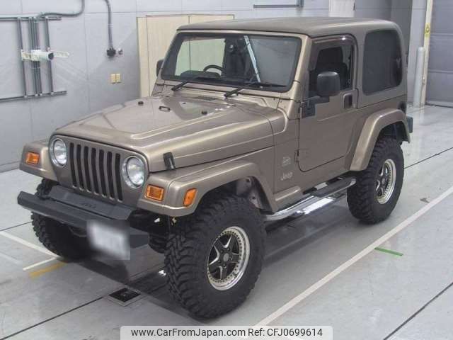 chrysler jeep-wrangler 2004 -CHRYSLER 【福井 300ﾎ 155】--Jeep Wrangler GH-TJ40S--1J4F459S14P730555---CHRYSLER 【福井 300ﾎ 155】--Jeep Wrangler GH-TJ40S--1J4F459S14P730555- image 1