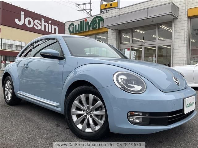 volkswagen the-beetle 2014 -VOLKSWAGEN--VW The Beetle DBA-16CBZ--WVWZZZ16ZEM649012---VOLKSWAGEN--VW The Beetle DBA-16CBZ--WVWZZZ16ZEM649012- image 1