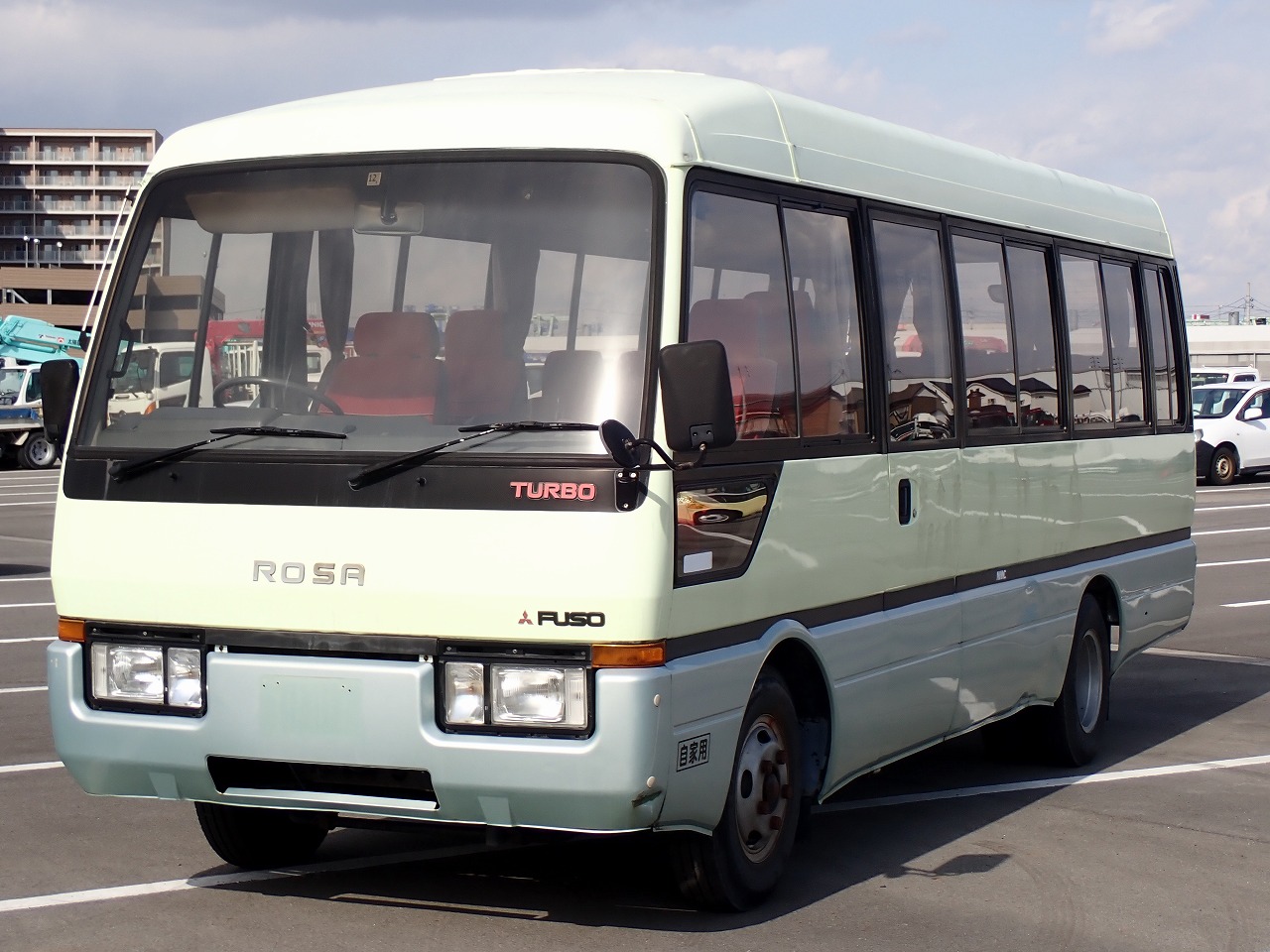 ひつじページ ROSE 1989 Mitsubishi Fuso Rosa Bus P-BE434F 2WD - Car Price $13,907