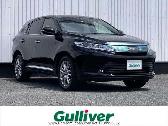 toyota harrier 2018 -TOYOTA--Harrier DBA-ZSU60W--ZSU60-0142513---TOYOTA--Harrier DBA-ZSU60W--ZSU60-0142513- image 1