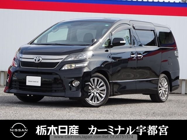 toyota vellfire 2013 -TOYOTA--Vellfire DBA-ANH20W--ANH20-8272977---TOYOTA--Vellfire DBA-ANH20W--ANH20-8272977- image 1