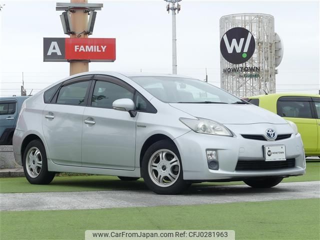 toyota prius 2010 -TOYOTA--Prius DAA-ZVW30--ZVW30-1236713---TOYOTA--Prius DAA-ZVW30--ZVW30-1236713- image 1