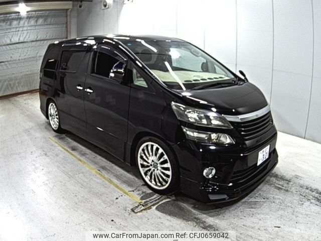 toyota vellfire 2012 -TOYOTA 【堺 331り】--Vellfire ANH20W-8231285---TOYOTA 【堺 331り】--Vellfire ANH20W-8231285- image 1