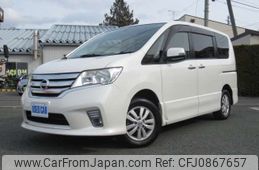 nissan serena 2012 CFJ0867657
