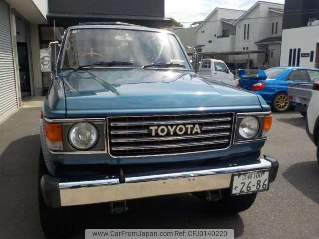 toyota land-cruiser 1989 -TOYOTA 【京都 100ｿ2686】--Land Cruiser P-HJ61V--HJ61V-012715---TOYOTA 【京都 100ｿ2686】--Land Cruiser P-HJ61V--HJ61V-012715- image 1