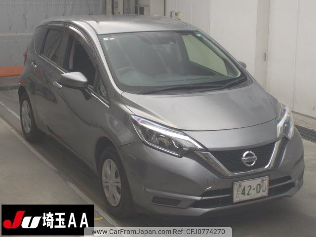 nissan note 2017 -NISSAN--Note E12-524492---NISSAN--Note E12-524492- image 1