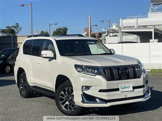 toyota land-cruiser-prado 2021 -TOYOTA--Land Cruiser Prado 3BA-TRJ150W--TRJ150-0131087---TOYOTA--Land Cruiser Prado 3BA-TRJ150W--TRJ150-0131087- image 1