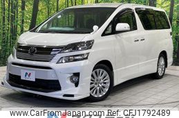 toyota vellfire 2013 CFJ1792489