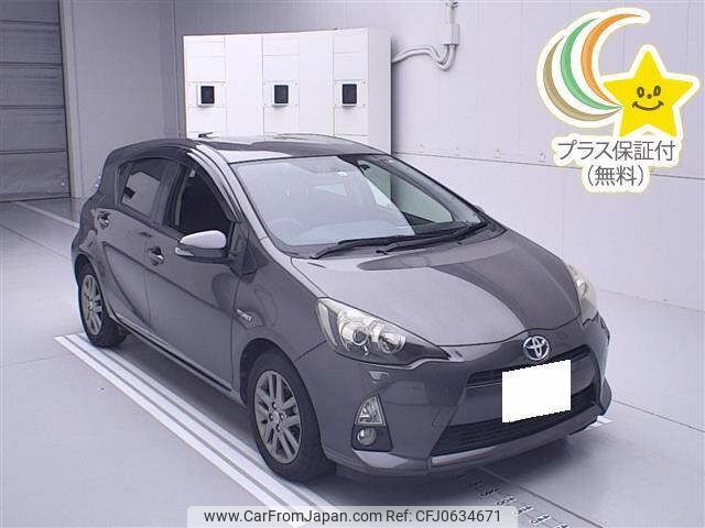 toyota aqua 2013 -TOYOTA 【一宮 500ﾁ6763】--AQUA NHP10-6200861---TOYOTA 【一宮 500ﾁ6763】--AQUA NHP10-6200861- image 1