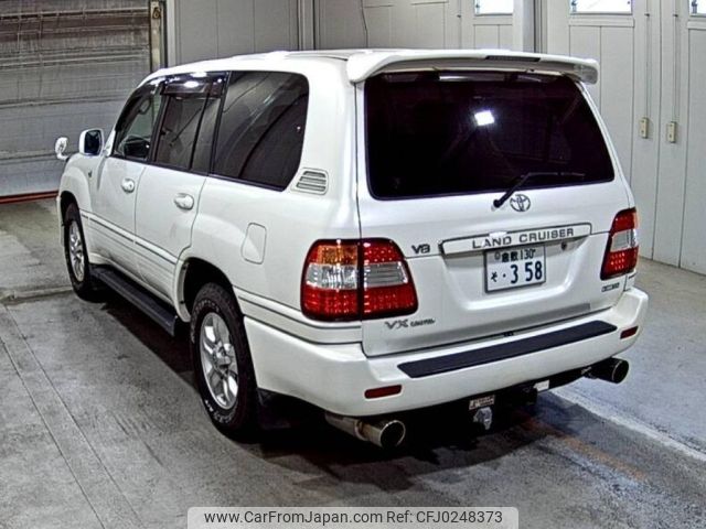 toyota land-cruiser-wagon 2007 -TOYOTA 【倉敷 130そ358】--Land Cruiser Wagon UZJ100W-0161423---TOYOTA 【倉敷 130そ358】--Land Cruiser Wagon UZJ100W-0161423- image 2