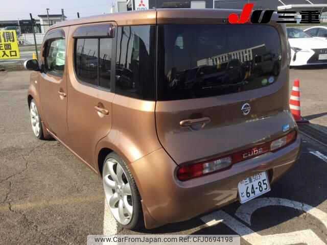 nissan cube 2012 -NISSAN 【三重 503ﾄ6485】--Cube Z12--259123---NISSAN 【三重 503ﾄ6485】--Cube Z12--259123- image 2