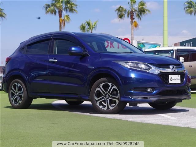 honda vezel 2015 -HONDA--VEZEL DAA-RU3--RU3-1068194---HONDA--VEZEL DAA-RU3--RU3-1068194- image 1