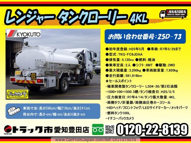 hino ranger 2013 -HINO--Hino Ranger TKG-FC9JDAA--FC9JDA-10171---HINO--Hino Ranger TKG-FC9JDAA--FC9JDA-10171- image 2
