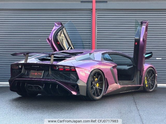 lamborghini aventador 2017 -LAMBORGHINI 【名変中 】--ﾗﾝﾎﾞﾙｷﾞｰﾆｱｳﾞｪﾝﾀﾄﾞｰﾙ 47L539--HLA06166---LAMBORGHINI 【名変中 】--ﾗﾝﾎﾞﾙｷﾞｰﾆｱｳﾞｪﾝﾀﾄﾞｰﾙ 47L539--HLA06166- image 2