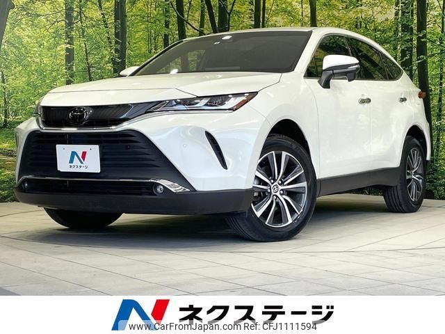 toyota harrier 2022 quick_quick_MXUA80_MXUA80-0078207 image 1