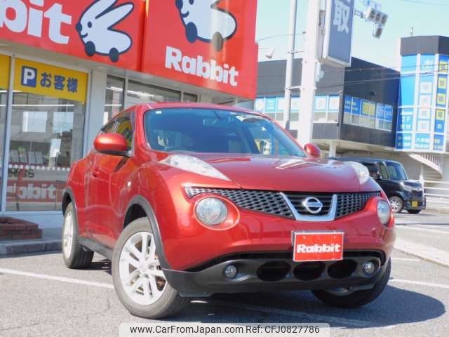 nissan juke 2013 -NISSAN 【佐世保 300ﾅ7832】--Juke DBA-YF15--YF15-217874---NISSAN 【佐世保 300ﾅ7832】--Juke DBA-YF15--YF15-217874- image 1