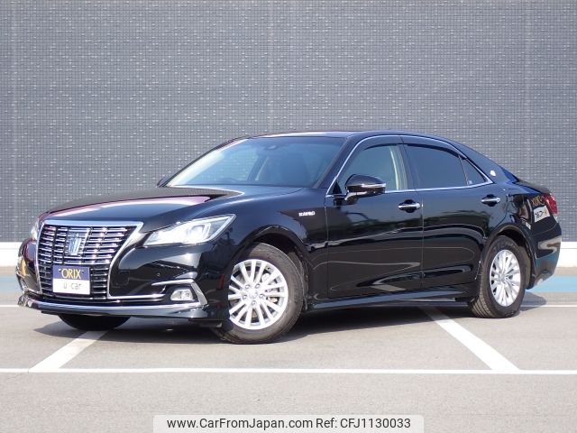 toyota crown 2018 -TOYOTA--Crown DAA-AWS210--AWS210-6138416---TOYOTA--Crown DAA-AWS210--AWS210-6138416- image 1