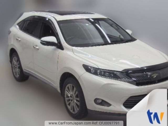 toyota harrier 2016 -TOYOTA--Harrier DBA-ZSU60W--ZSU60-0091469---TOYOTA--Harrier DBA-ZSU60W--ZSU60-0091469- image 1