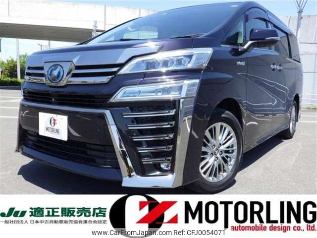 toyota vellfire 2019 -TOYOTA--Vellfire DAA-AYH30W--AYH30-0083993---TOYOTA--Vellfire DAA-AYH30W--AYH30-0083993- image 1