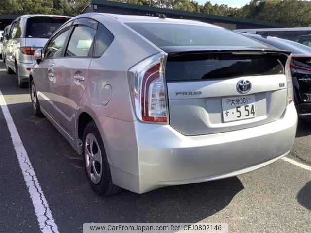 toyota prius 2013 -TOYOTA 【大分 301ｽ554】--Prius ZVW30--5576293---TOYOTA 【大分 301ｽ554】--Prius ZVW30--5576293- image 2