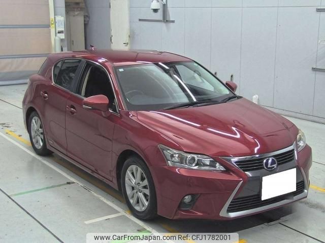 lexus ct 2014 CFJ1782001 image 1