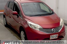 nissan note 2012 CFJ1814355
