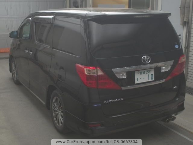 toyota alphard 2010 -TOYOTA 【宮城 355ﾓ10】--Alphard GGH25W-8015405---TOYOTA 【宮城 355ﾓ10】--Alphard GGH25W-8015405- image 2