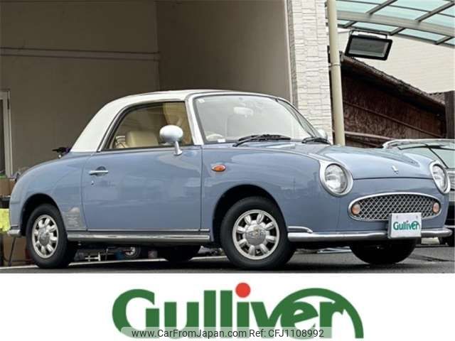 nissan figaro 1991 -NISSAN 【大分 500】--Figaro E-FK10--FK10-014598---NISSAN 【大分 500】--Figaro E-FK10--FK10-014598- image 1