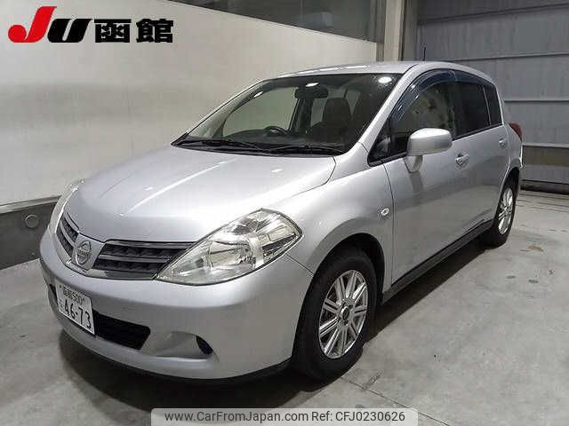 nissan tiida 2010 -NISSAN 【函館 500ﾌ4673】--Tiida NC11--180352---NISSAN 【函館 500ﾌ4673】--Tiida NC11--180352- image 1