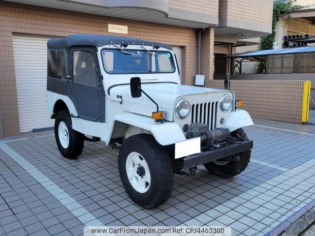 mitsubishi jeep 1985 quick_quick_L-J57_J5701627 image 1
