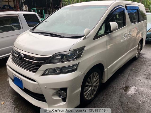 toyota vellfire 2012 CFJ1851194 image 2