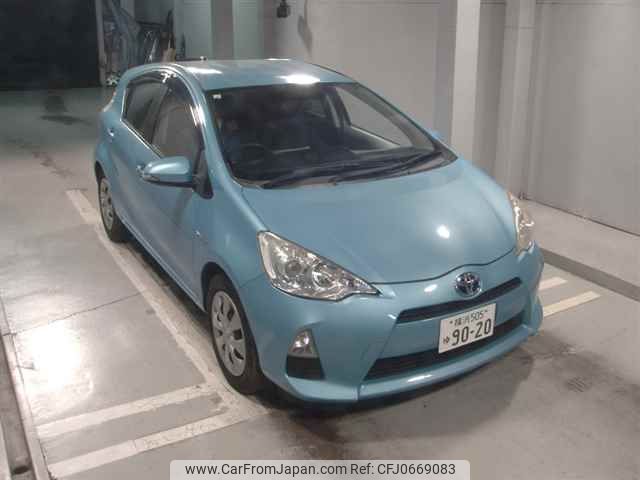 toyota aqua 2013 -TOYOTA 【横浜 505ﾕ9020】--AQUA NHP10--2194710---TOYOTA 【横浜 505ﾕ9020】--AQUA NHP10--2194710- image 1