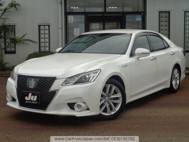 toyota crown 2013 -TOYOTA--Crown DAA-AWS210--AWS210-6050262---TOYOTA--Crown DAA-AWS210--AWS210-6050262- image 1