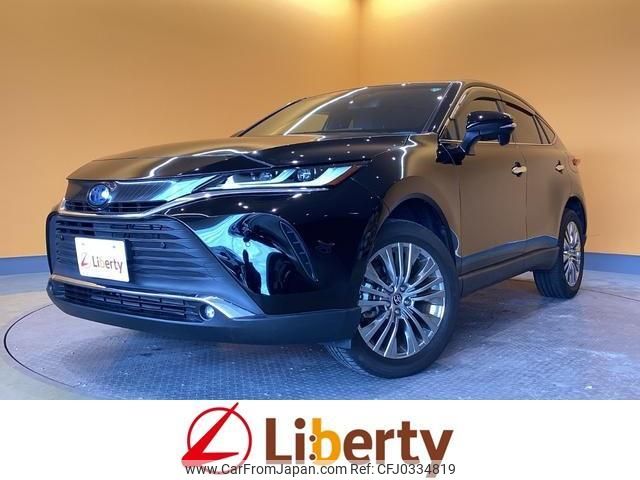 toyota harrier-hybrid 2021 quick_quick_AXUH80_AXUH80-0029253 image 1