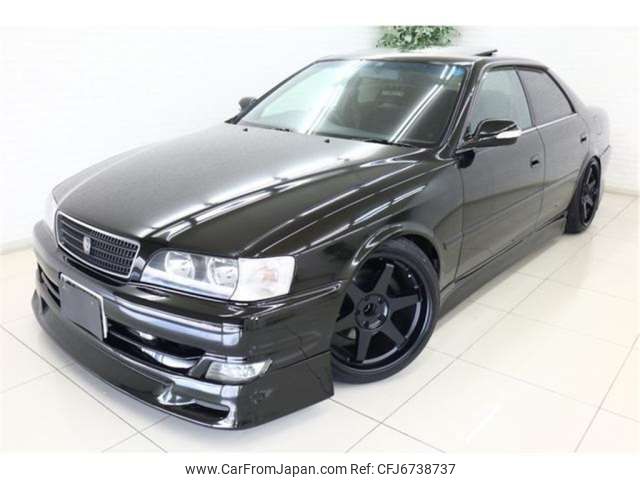 toyota chaser 1996 -TOYOTA 【香川 332 1173】--Chaser JZX100--JZX100-0025665---TOYOTA 【香川 332 1173】--Chaser JZX100--JZX100-0025665- image 1