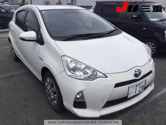 toyota aqua 2014 -TOYOTA 【三重 502ﾌ128】--AQUA NHP10-6346377---TOYOTA 【三重 502ﾌ128】--AQUA NHP10-6346377- image 1