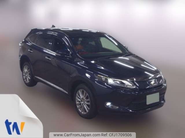 toyota harrier 2017 CFJ1709506 image 1