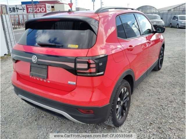 volkswagen t-cross 2020 -VOLKSWAGEN--VW T-Cross 3BA-C1DKR--WVGZZZC1ZLY076371---VOLKSWAGEN--VW T-Cross 3BA-C1DKR--WVGZZZC1ZLY076371- image 2