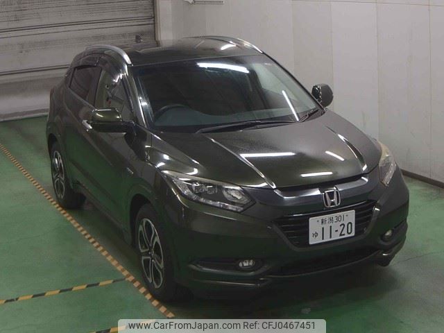 honda vezel 2014 -HONDA 【新潟 301ﾕ1120】--VEZEL RU3--1042347---HONDA 【新潟 301ﾕ1120】--VEZEL RU3--1042347- image 1