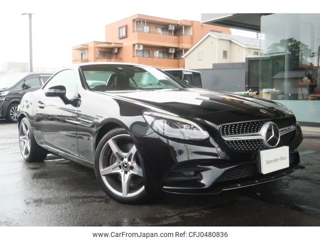 mercedes-benz slc 2018 -MERCEDES-BENZ--Benz SLC DBA-172431--WDD1724312F154064---MERCEDES-BENZ--Benz SLC DBA-172431--WDD1724312F154064- image 1