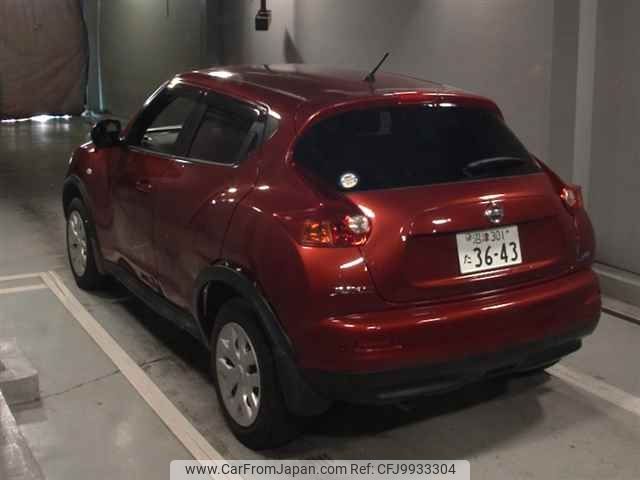 nissan juke 2011 -NISSAN 【沼津 301ﾀ3643】--Juke YF15-045601---NISSAN 【沼津 301ﾀ3643】--Juke YF15-045601- image 2