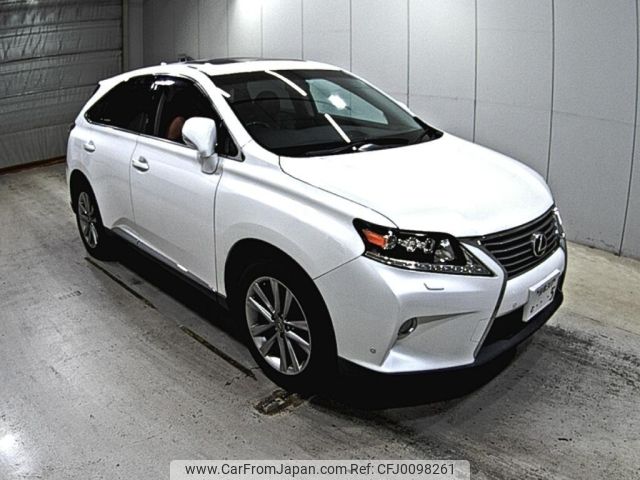 lexus rx 2013 -LEXUS 【鳥取 331む】--Lexus RX AGL10W-2446185---LEXUS 【鳥取 331む】--Lexus RX AGL10W-2446185- image 1