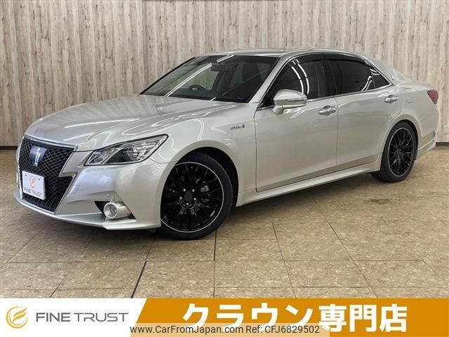 toyota crown 2014 -TOYOTA--Crown DAA-AWS210--AWS210-6054479---TOYOTA--Crown DAA-AWS210--AWS210-6054479- image 1